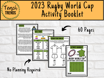Rugby World Cup 2023 Activity Booklet