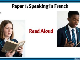 Edexcel 2026 GCSE French Speaking