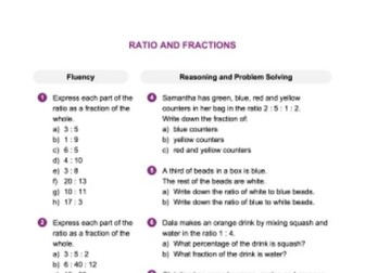 Ratio and Proportion - Ratio and Fractions