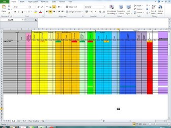 KS3 assessment spreadsheet