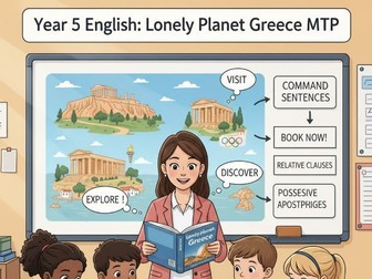 Year 5 English Unit Plan Greece Persuasion