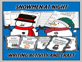 Adventures At Night: Narrative Writing Packet for Elementary Students