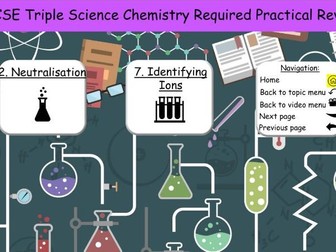 AQA GCSE Science Chemistry Required Practical Revision 9-1