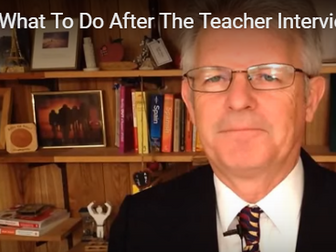 What to Do After the Teaching Interview