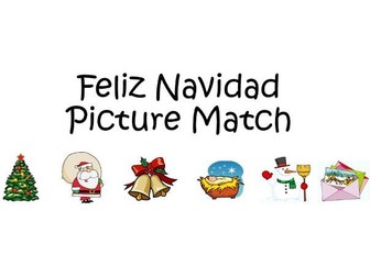 Feliz Navidad - Picture Match