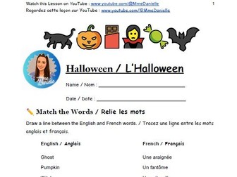 Halloween - Bilingual - French-English (Mme Danielle)