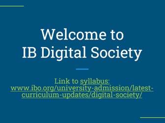 1.1 IB Digital Society Complete Resources