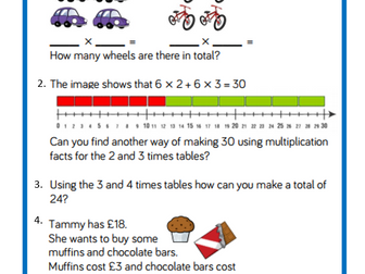 White Rose Year 3 Mastery Multiplication and Division V2