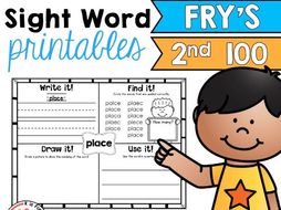 Sight Words: Fry Second 100