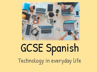 GCSE Spanish - Technology