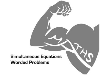 Simultaneous Equations worded problems