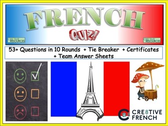 French End of Year Quiz