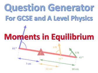 Moments in Equilibrium question generator