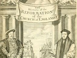 OCR GCSE History A 1-9 , Paper 3: The English Reformation c1520-c1550 Revision List