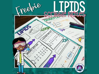 Biochemistry Scribble Notes Bundle Teaching Resources