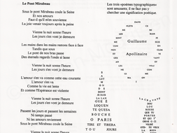 La poésie - une collection de poèmes