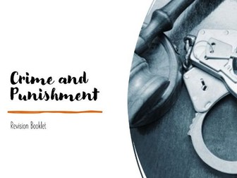 Crime and Punishment Revision Lessons and Booklet AQA GCSE Religious Studies