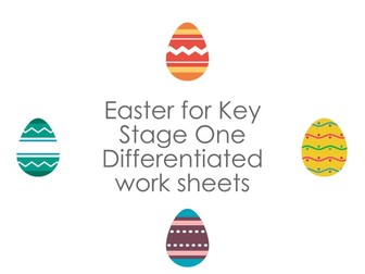 Easter worksheets for KS1 and KS2