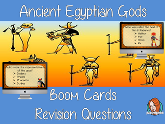 Ancient Egyptian Gods Revision Questions
