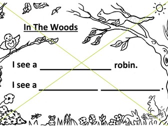 Woodland Writing - 3 simplest levels