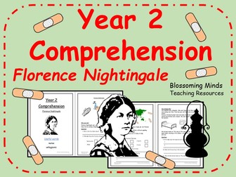 Florence Nightingale SATs style comprehension - Year 2 - Women's History Month