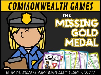 Commonwealth Games Birmingham 2022 CSI Math Mystery The Missing Gold Medal