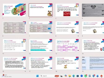 AQA A level Psychology Attachment Full Course Power Points and tests for new 2027 specification!