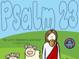 Psalm 23 - The Lord is My Shepherd Worksheet and Activity Pack