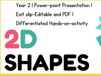 Identify and Describe 2D Shapes – Engaging and Interactive Lesson for Year 2