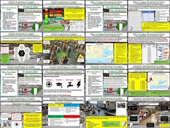 AQA GCSE Geography : Lagos All Lessons