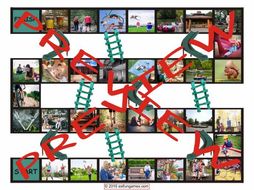 Parks Chutes and Ladders Board Game
