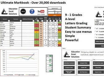 Teacher Markbook - The Ultimate Excel Markbook