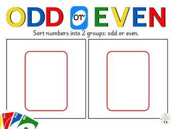 UNO Card Numeracy Activity Bundle