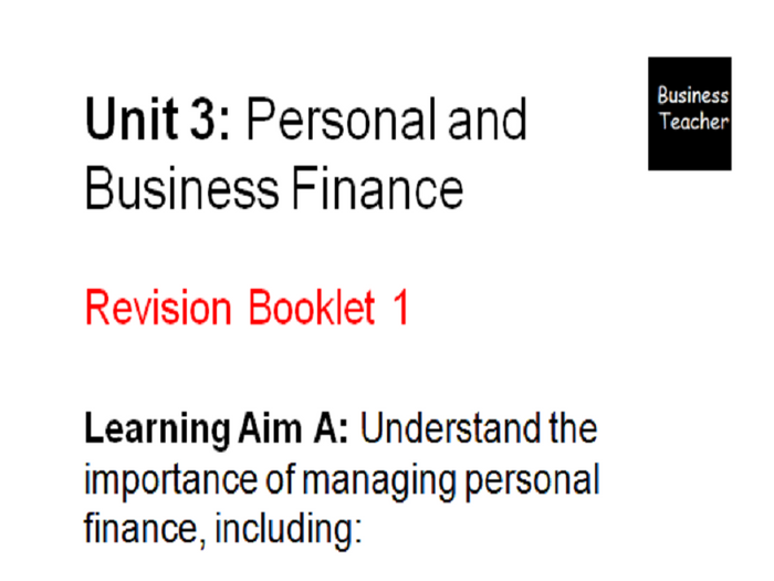 business and finance