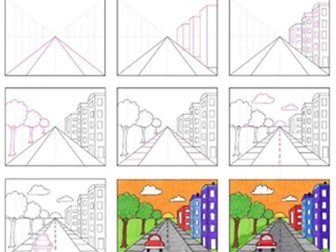 Art- Landscapes (perspective) unit of work