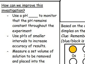 Trilogy pack - Organiser activity for practical skills (Biology)