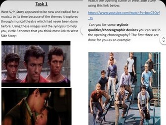 West Side Story work pack
