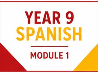 Year 9 Spanish Module 1 Somos así (Viva) - ALL Units