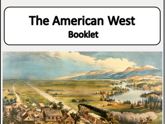 GCSE History Edexcel American West work booklets, KT1, 2 and 3