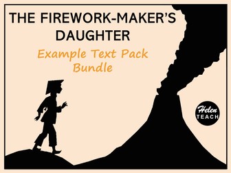 The Firework-Maker's Daughter: Example Text Pack BUNDLE