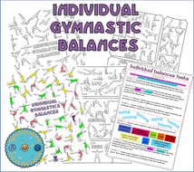 Individual gymnastics balances | Teaching Resources