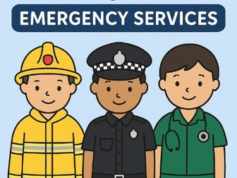 People Who Help Us – Emergency Services (30 Pages, Early Years)