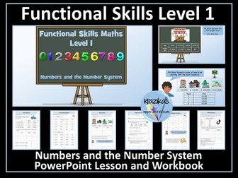 Functional Skills Maths Level 1 - Numbers and the Number System