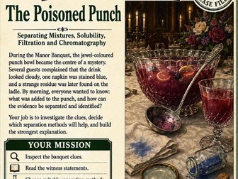 Periodic Mystery - The Poisoned punch