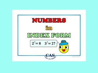 Numbers in Index Form Worksheets