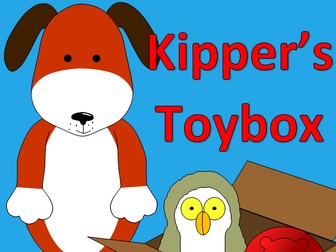 Kipper's Toy box story resource pack- story sack, toys