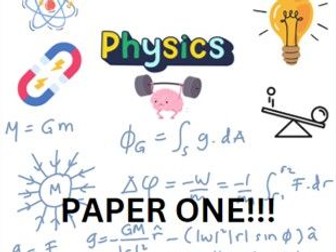 Physics paper 1