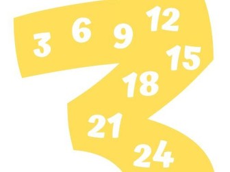 Times Tables Display Numbers