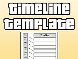 Timeline Template (Editable in Google Slides) | Teaching ...