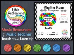 Music Centers: Rhythm Race Counting Edition Level 5 - Rhythm Game